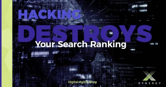 So many reasons you don’t want to have your website hacked…now , SEO is another.