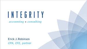 Integrity Accounting Business Card